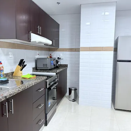 Deluxe Apartment With Panoramic View Near Metro دبي المظهر الخارجي الصورة