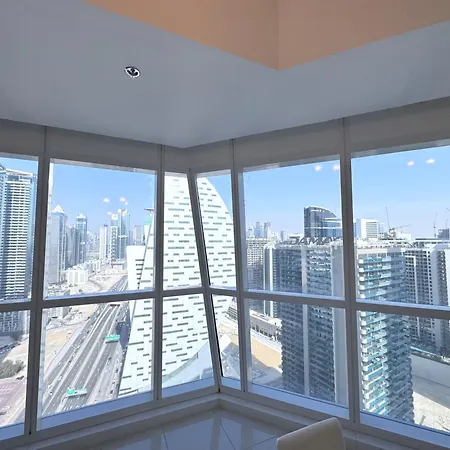 Deluxe Apartment With Panoramic View Near Metro دبي المظهر الخارجي الصورة