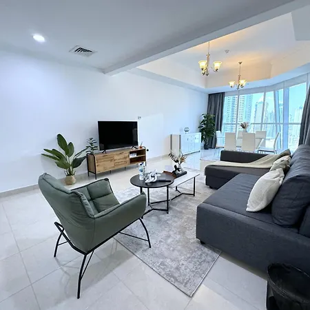 Deluxe Apartment With Panoramic View Near Metro دبي المظهر الخارجي الصورة