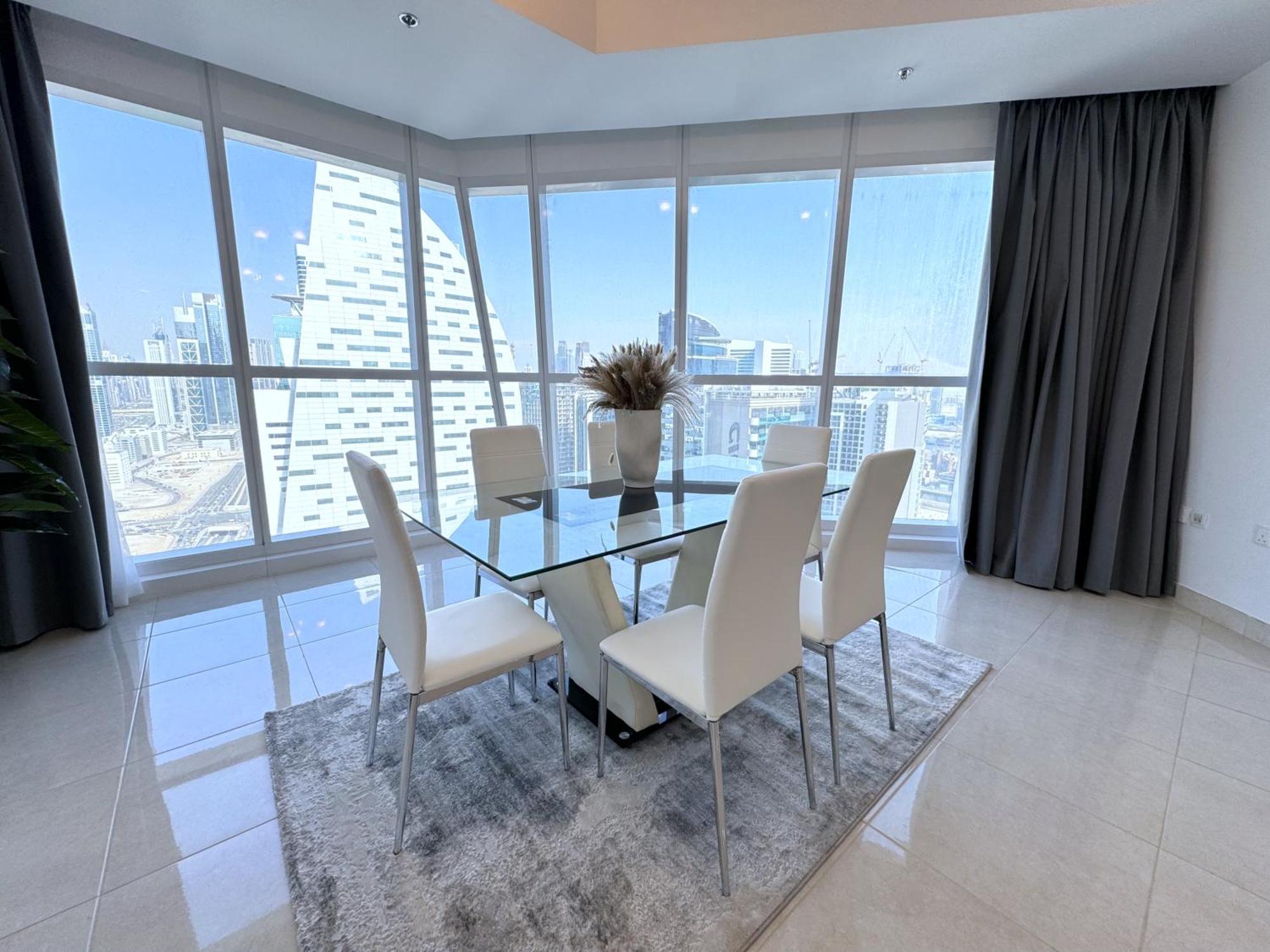 شقة Deluxe With Panoramic View Near Metro *